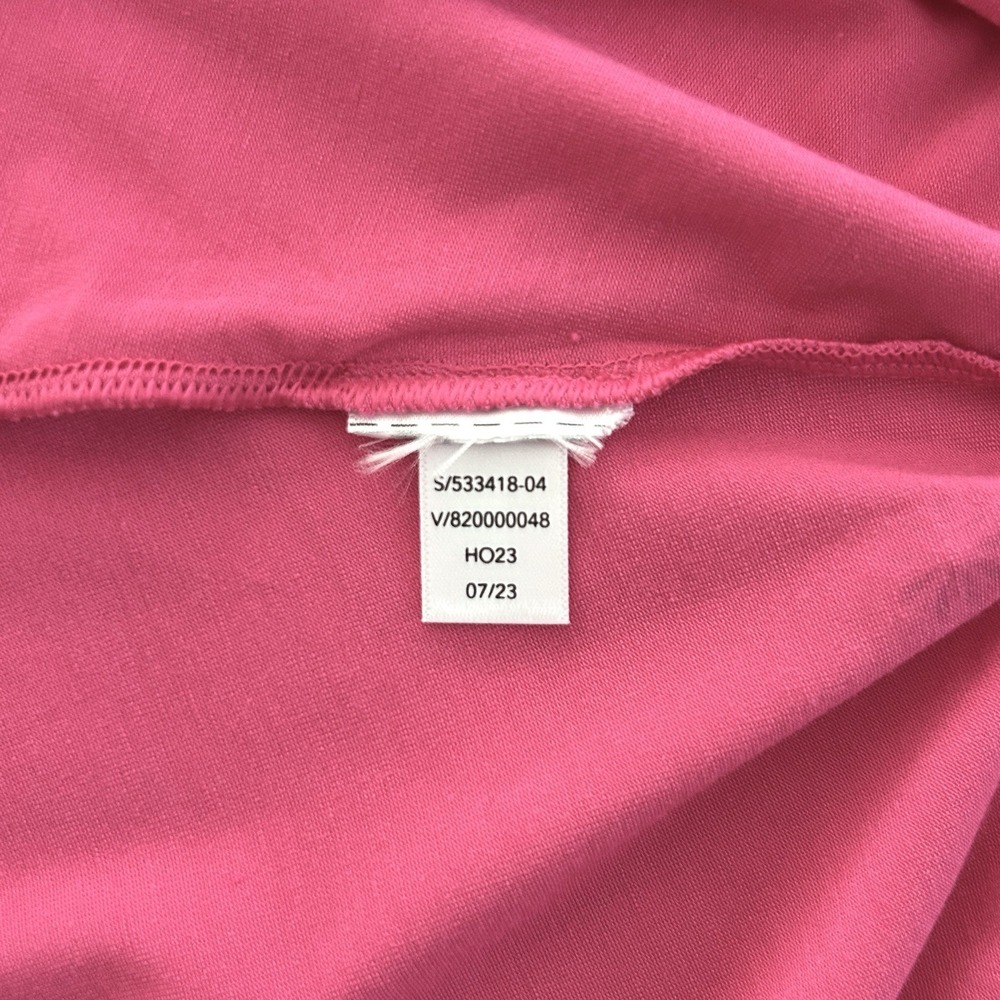 Athleta XL Pink Long Sleeves UPF 25 Breathable Moisture Wick Cool Down Top NWOT - Picture 14 of 16